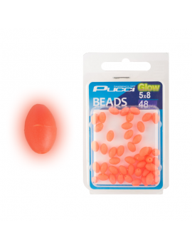 PUCCI SOFT RED BEADS OVALI